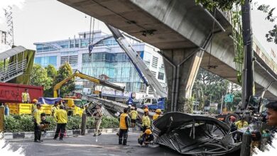 JPO Tendean Rusak Berat dan Harus Dibongkar, Ganti Rugi Miliaran Belum Jelas