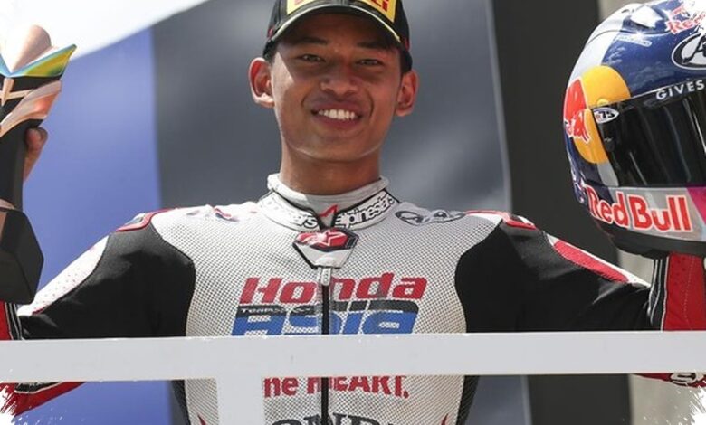 Veda Ega Pilih Kejar Poin, Bukan Gelar Rookie of the Year di Moto3