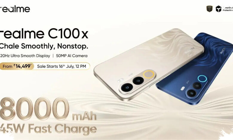 Realme C100x Membawa Baterai 8.000 mAh, Pengisian Ulang Bisa Lebih Jarang