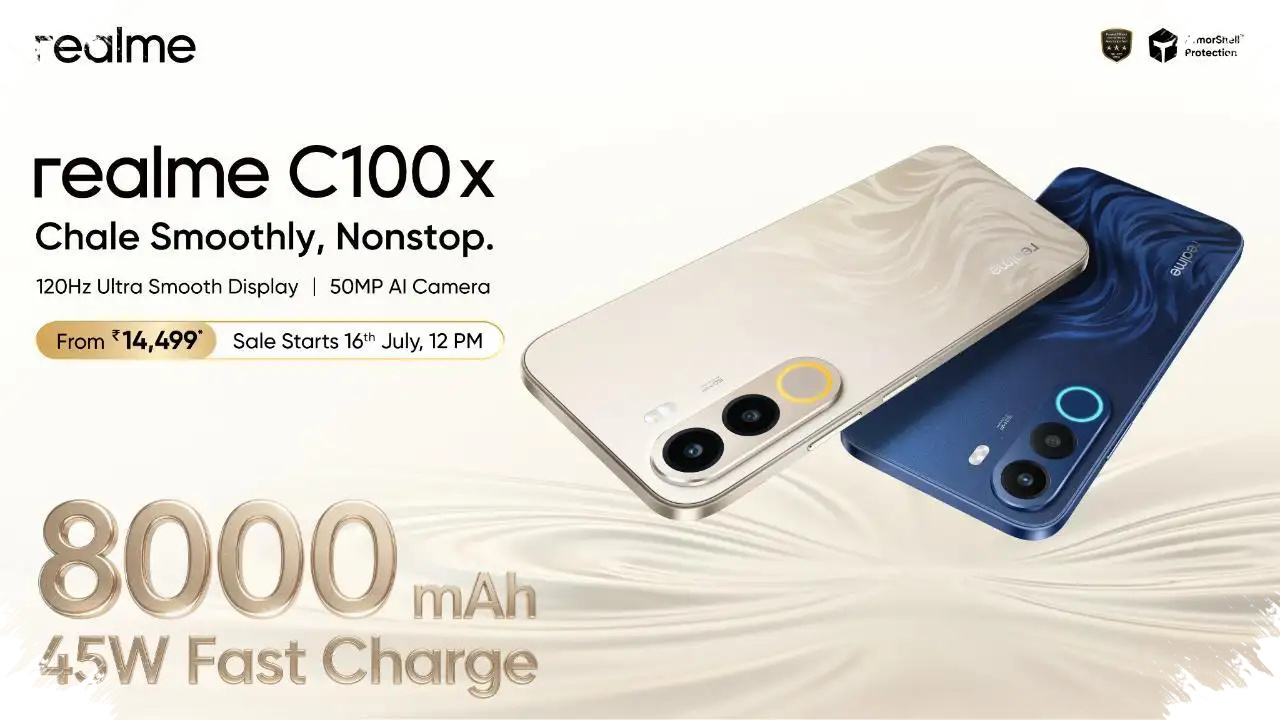 Realme C100x Membawa Baterai 8.000 mAh, Pengisian Ulang Bisa Lebih Jarang