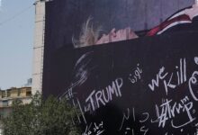 Peti Mati Bergambar Trump di Teheran, Ancaman Iran Tampil Terang di Ruang Publik