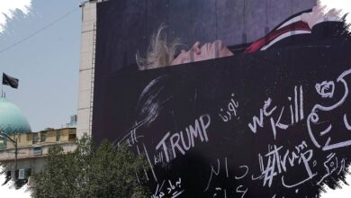 Peti Mati Bergambar Trump di Teheran, Ancaman Iran Tampil Terang di Ruang Publik