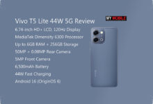Vivo T5 Lite 44W 5G Utamakan Baterai 6.500mAh, Layar HD+ Jadi Taruhannya