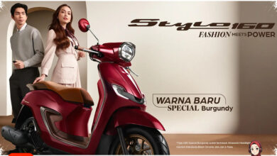 Mesin 160 cc Honda Stylo Mengubah Kesan Kalem Special Burgundy yang Elegan