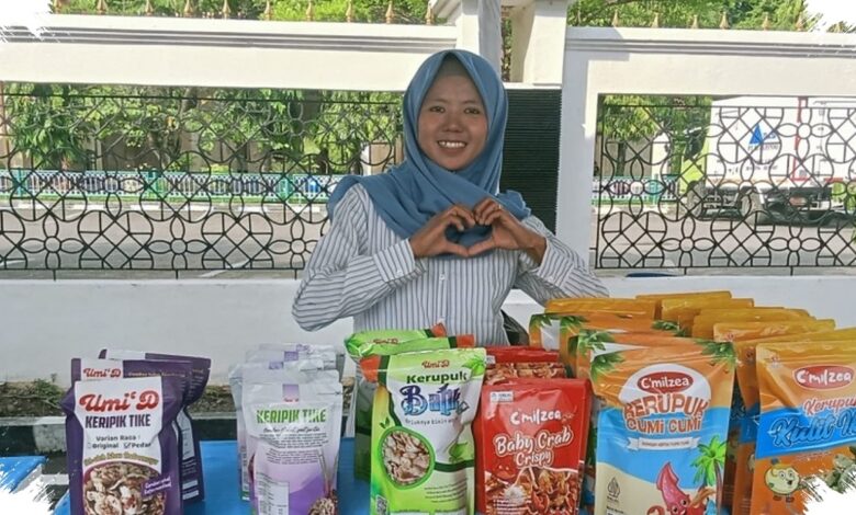 Baby Crispy C’milzea Tembus 100 Kemasan, Langkah Baru Rosyidah usai dari Malaysia