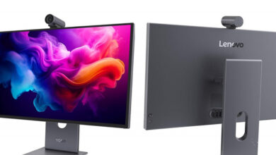 Lenovo Yoga Pro 27UD-10 Hadir dengan Kamera 4K dan Daya 140W Satu Kabel