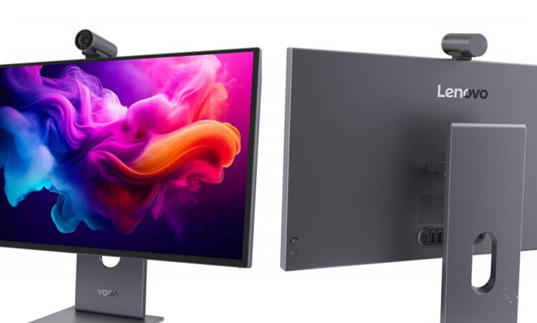 Lenovo Yoga Pro 27UD-10 Hadir dengan Kamera 4K dan Daya 140W Satu Kabel