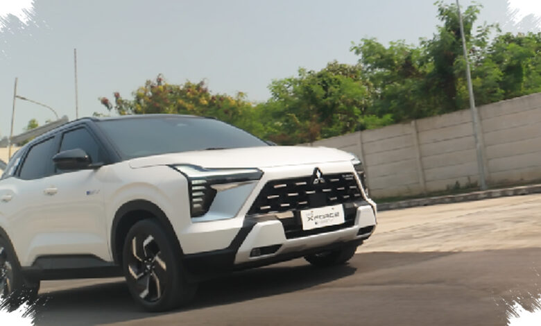 Mitsubishi XFORCE Hybrid Menempuh 1.172 Km, Mesin Bensin Tak Selalu Menggerakkan