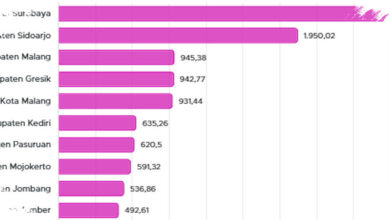 10 Daerah Asal Wisatawan Nusantara Terbanyak di Jatim, Surabaya Tembus 2,74 Juta
