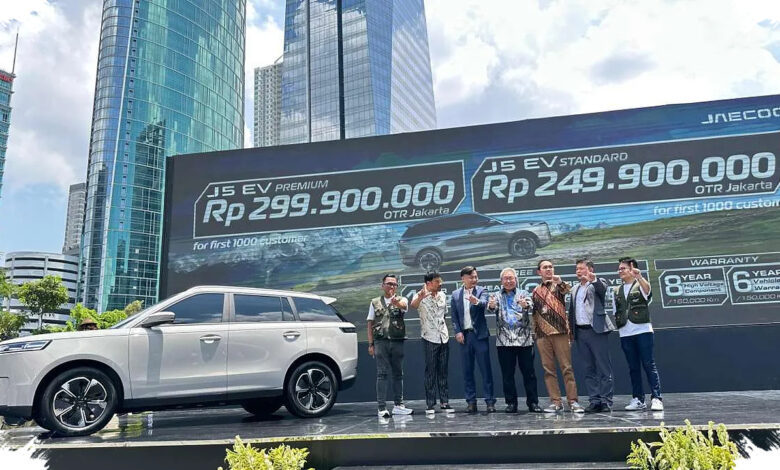15 Mobil Listrik Terlaris Semester I 2026, Jaecoo J5 EV Tinggalkan BYD Atto 1