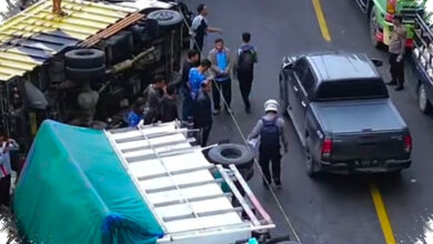 Empat Tewas dalam Tabrakan 9 Kendaraan di Deli Serdang, Truk Diduga Rem Blong