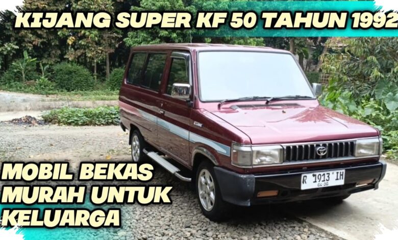 Dengan Rp30 Jutaan, Toyota Kijang Super Bisa Menampung Keluarga hingga 7 Orang