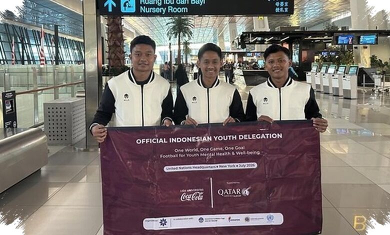 Dua Mahasiswa Indonesia Bawa Kesehatan Mental Sepakbola ke Forum PBB