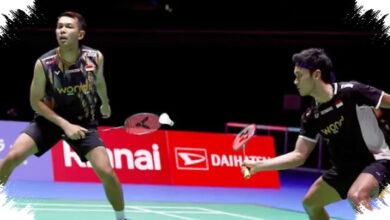 Tertinggal Pola, Fajar/Fikri Menemukan Jalan ke Semifinal Japan Open