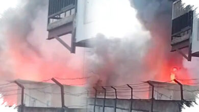 Api Besar Muncul di Belakang Sate Pak Joyo, Damkar Lubuk Linggau Dikerahkan