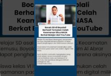 Dari Ponsel dan YouTube, Siswa SD Boyolali Raih Apresiasi NASA atas Temuan Celah
