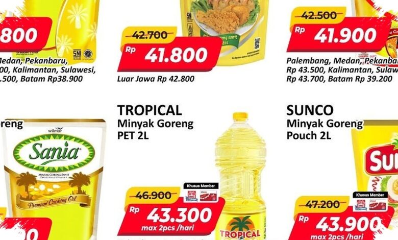 Sunco 2 Liter Turun ke Rp 43.900, Promo JSM Alfamart Juga Sasar Kebutuhan Harian