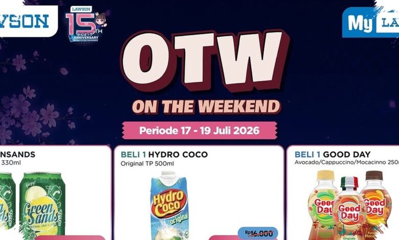 5 Promo Lawson Juli 2026, Camilan Rp6.900 hingga Cashback Rp15.000