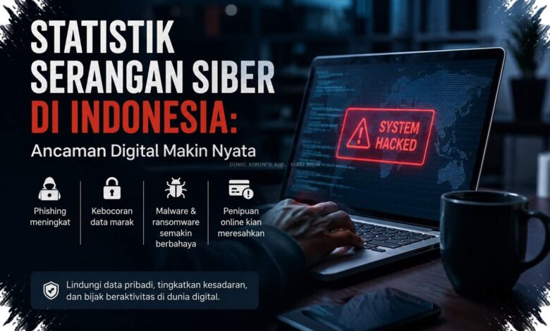 5,5 Miliar Serangan Siber Mengancam Indonesia, Respons Manual Kian Tertinggal