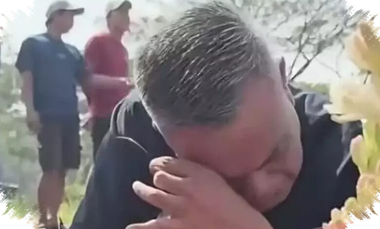 Abdel Menangis di Makam Temon, Janji untuk Keluarga Ditepati Setelah Pulang