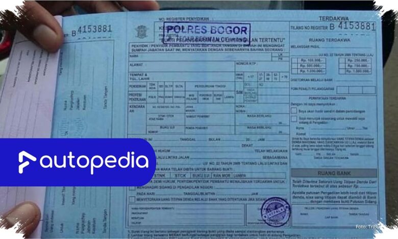 Surat Tilang Hilang Bukan Akhir Urusan, Dokumen Pengganti Ini Dibutuhkan