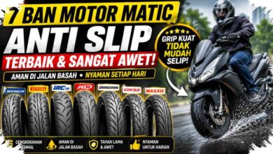 7 Ban Honda Scoopy 2026 untuk Jalan Basah, Grip dan Stabilitas Jadi Penentu