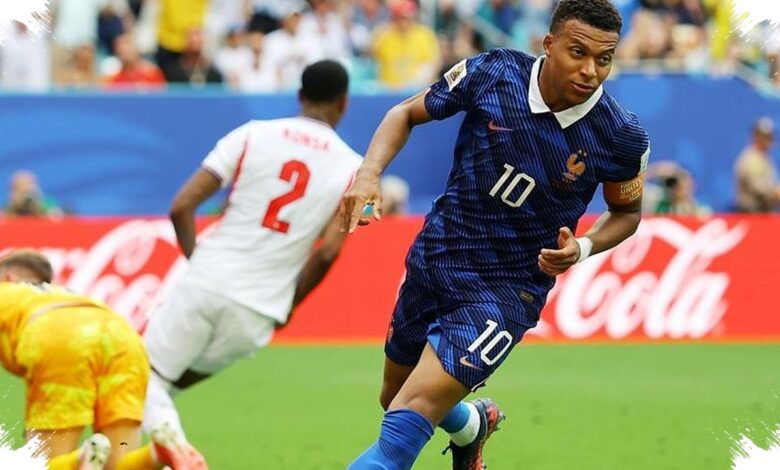 Tertinggal 0-4, Prancis Balas Cepat lewat Mbappe dan Barcola dalam Enam Menit