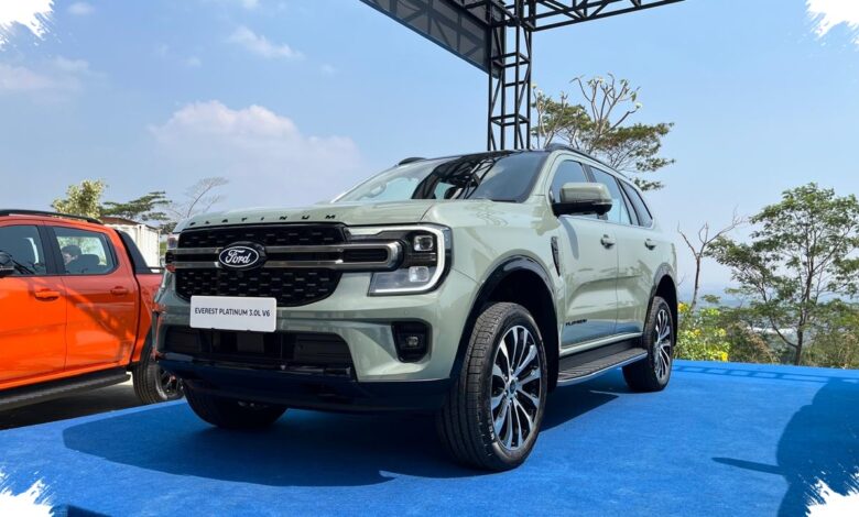 Torsi 600 Nm Jadi Kartu Kuat Ford Ranger Platinum, Pickup Mewah untuk Medan Berat