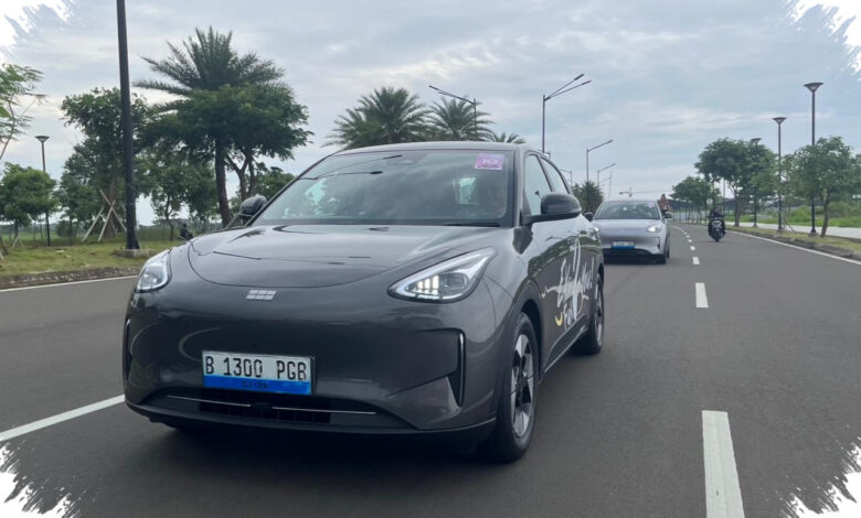 Geely EX2 Andalkan Penggerak Roda Belakang, Kabin Kompaknya Diklaim Lebih Lega