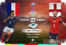 Inggris Menang 6-4 atas Prancis, 10 Gol yang Terasa Seperti Laga Persahabatan