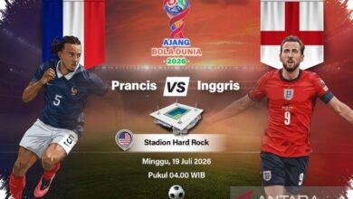 Inggris Menang 6-4 atas Prancis, 10 Gol yang Terasa Seperti Laga Persahabatan