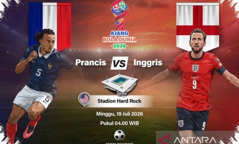 Inggris Menang 6-4 atas Prancis, 10 Gol yang Terasa Seperti Laga Persahabatan