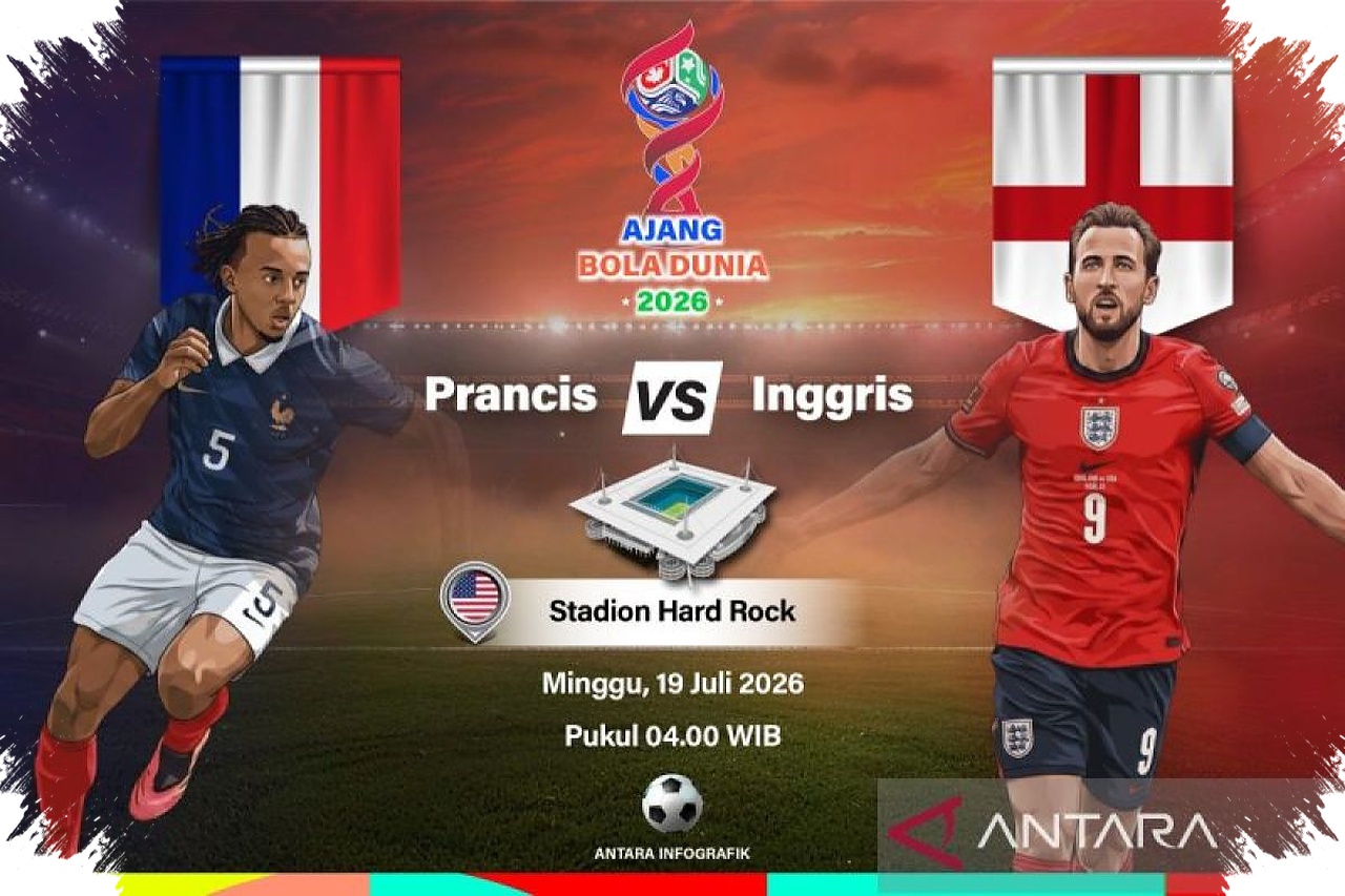 Inggris Menang 6-4 atas Prancis, 10 Gol yang Terasa Seperti Laga Persahabatan