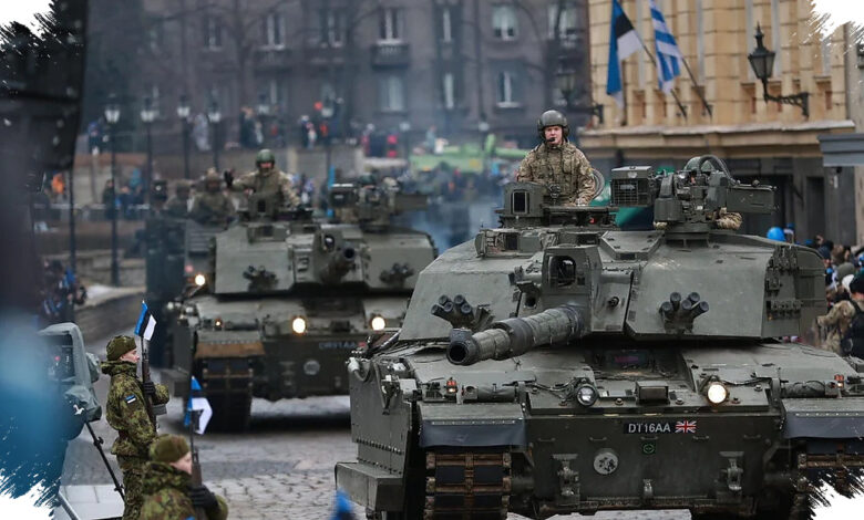 Inggris Kirim 300 Personel dan Drone Jarak Jauh, NATO di Estonia Mendekati 1.200