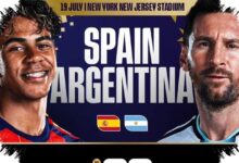 Final Spanyol vs Argentina, Tembok La Roja Diuji Mental Comeback Sang Juara