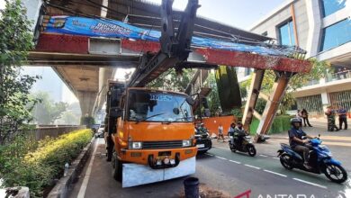 Dua Truk Tabrak Fasilitas Publik, Pengawasan Dishub DKI Bertumpu pada KIR