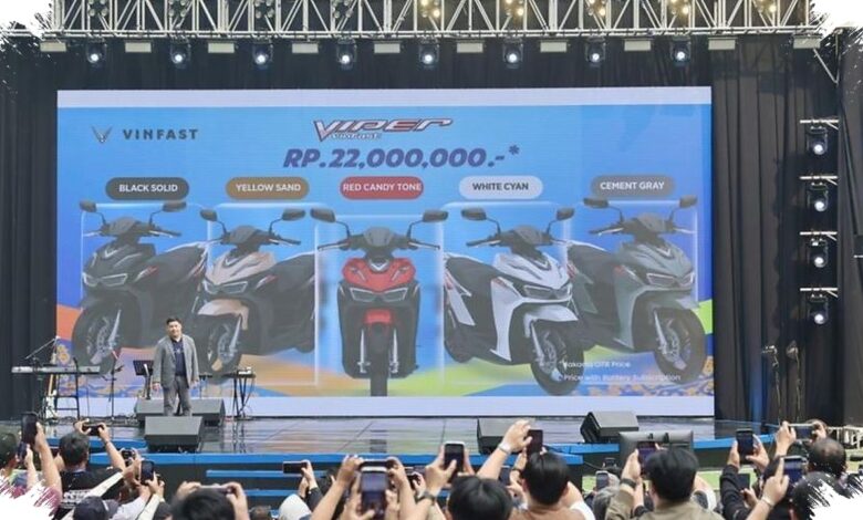VinFast Siapkan 3 Motor Listrik Mulai Rp17,5 Juta, Baterai Bisa Ditukar