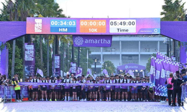 Tiket Terbatas Amartha 10X Run 2026 Dibuka, Pilih Tantangan 10K atau Half Marathon