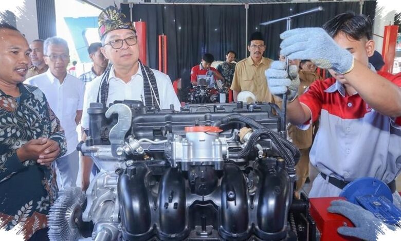 Dua SMK di Lombok Dapat Mesin Toyota, Praktik Otomotif Kini Lebih Dekat ke Industri