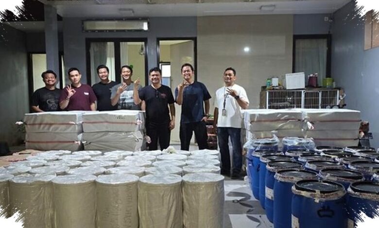 Lebih dari 1,5 Ton Bahan Disita, Jejak Lab Karisoprodol Mengarah ke Cakung