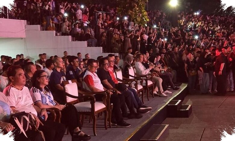 Hampir 14 Ribu Warga Penuhi Lapangan Banteng, Nobar Final Jadi Festival Rakyat