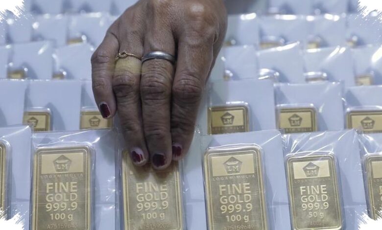 Buyback Emas Antam Merosot Rp46 Ribu, Penurunan Melampaui Harga Jual