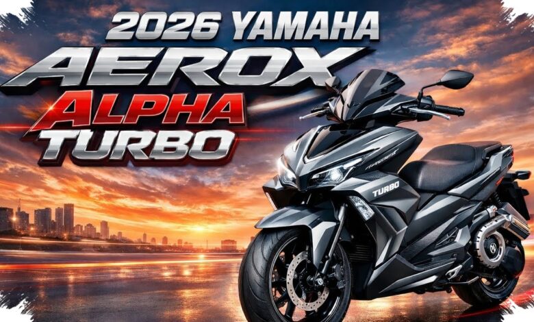 Yamaha Aerox Alpha Turbo Bawa YECVT, Skutik 155cc dengan Akselerasi Lebih Interaktif