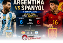 Argentina Ubah Tiga Starter, Spanyol Tetap Utuh Jelang Final Piala Dunia 2026