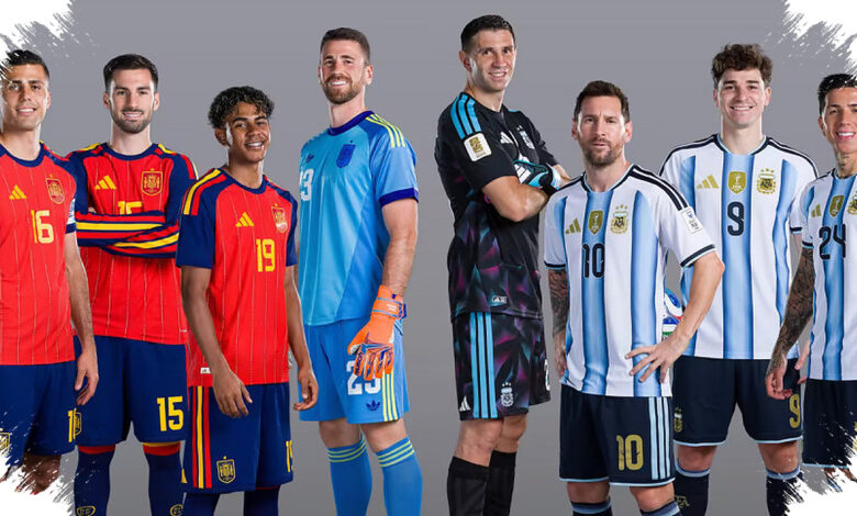 Messi dan Yamal Turun Sejak Awal, Final Spanyol vs Argentina Perlihatkan Duel Dua Generasi