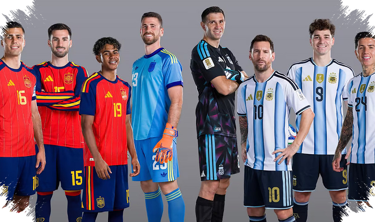 Messi dan Yamal Turun Sejak Awal, Final Spanyol vs Argentina Perlihatkan Duel Dua Generasi