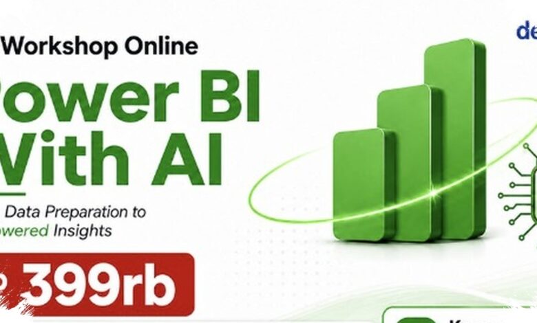 Laporan Manual Menyita Waktu, Workshop Power BI dan AI Tawarkan Alur Lebih Ringkas