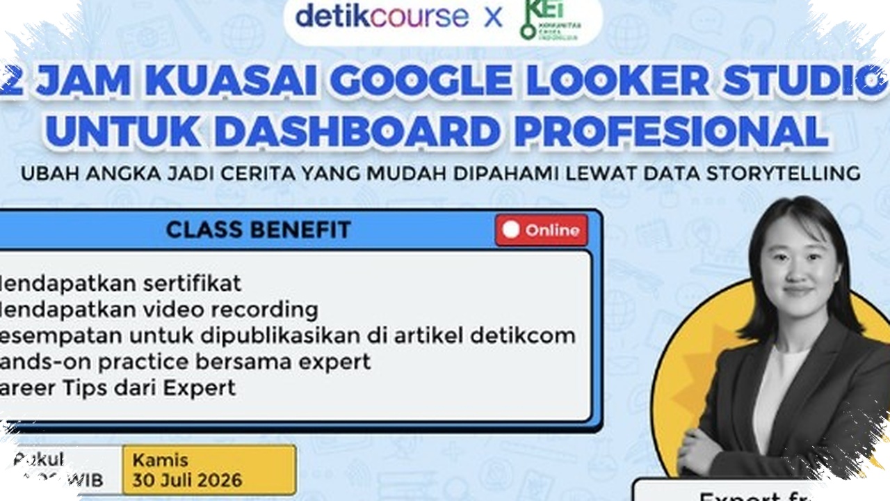 Atasan Sulit Menangkap Pesan Data? Ini Cara Menata Dashboard Looker Studio