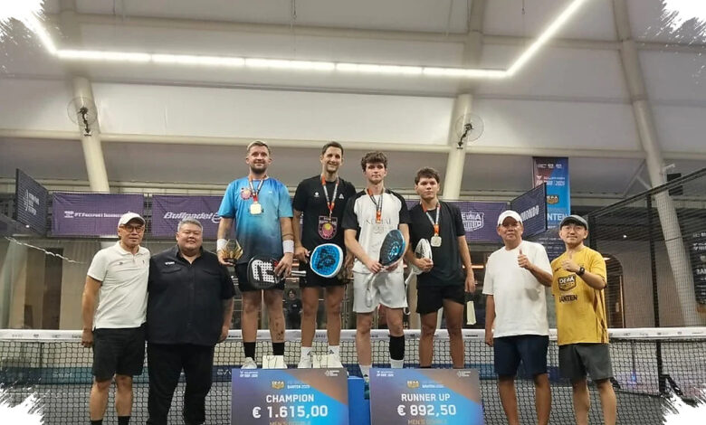 141 Pasangan dari 30 Negara Uji Mental Atlet Padel Indonesia di Banten