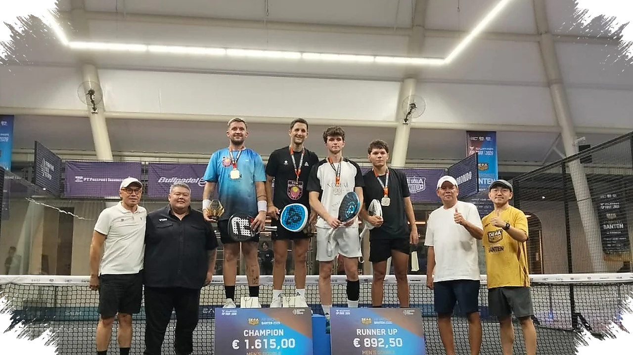 141 Pasangan dari 30 Negara Uji Mental Atlet Padel Indonesia di Banten